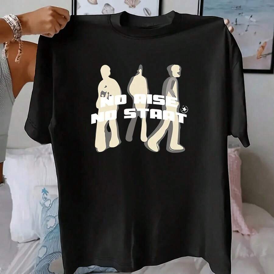 1 Piece Women's Vintage Western Gothic Horror Graphic T-Shirt - Featuring Cowboy Skeleton On Horseback And Skeletal Hands Design Br180g 100% Cotton - 黑色 14 - 查看 1