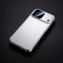 1 pieza Protector de lente de cámara con textura de metal mate, película de lente integrada AR+AF anti-reflejo, HD anti-deslumbramiento, a prueba de golpes y polvo, sin pérdida de calidad de imagen, compatible con iPhone 17 Pro/17 Pro Max, filtro de teléfono, protector de lente magnético ARAF - Película para lentes magnéticas - Ver 6