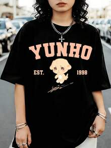 Women T-Shirts - Black - View 1