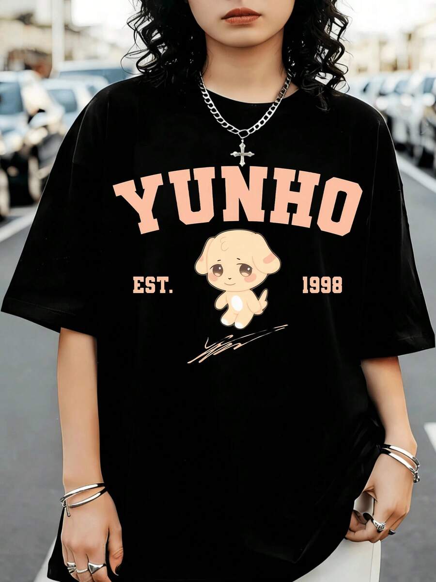 Women T-Shirts - Black - View 1