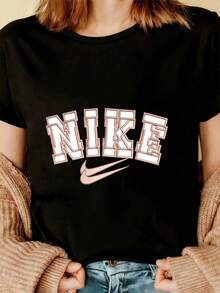 Women T-Shirts - Black - View 3