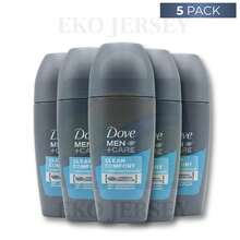Dove Men+Care Clean Comfort Roll On Deodorant 48h Odor Protection 1.69oz/50ml Pack Of 5 - 多樣化香型 - 查看 11