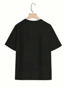 Witllent Women's 100% Cotton T-Shirt, Scientist, Atomic, Chemist Design, Nerd Style, 220g Thick Cotton T-Shirt For Women, Christmas Edition (1 Piece) - 黑色 - 查看 2