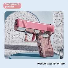 Pistola de agua Manual, pistola de agua de gran capacidad, juguete para playa al aire libre, juguetes de piscina de disparo continuo - Rosa - Ver 12