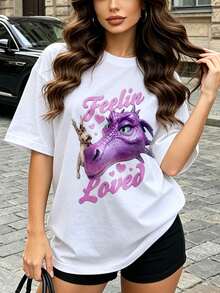 Women T-Shirts - White - View 1