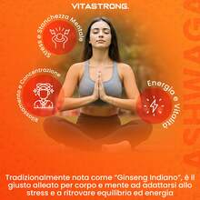 Vitastrong Ashwagandha KSM-66® Stress And Energy Support – 600mg Vegan Formula For Well-Being, Calm, Focus, And Daily Vitality | 60 Tablets - 其他 - 查看 3