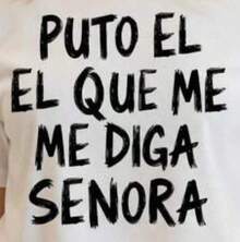 Camiseta de algodón puro con estampado gráfico para mujer, manga corta, cuello redondo, estilo casual, con estampado de letras "PUTO EL EL QUE ME ME DIGA SENORA", corte holgado, top básico para uso diario, tallas S6C7. Adecuada como regalo. playera de mujer. blusas>elegantes. boho chic,Top de mujer suave, transpirable y cómodo, ideal para primavera, verano y otoño, perfecto para vacaciones, viajes y uso diario. - Blanco - Ver 2