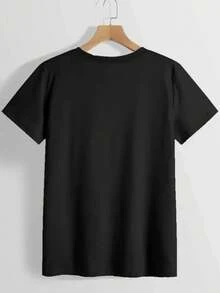 1 camiseta de mujer 100% algodón con estampado geométrico de corazón y la palabra "faith" - tela ligera y transpirable de 180g, top casual de manga corta y cuello redondo, adecuada para uso diario y fiestas de verano, lavable a máquina, 100% algodón de 180g. - Blanco - Ver 7