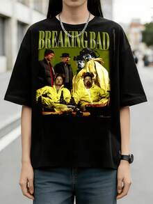 Retro Shirt,  Tee, TV Series Gift - Hitam - View 6
