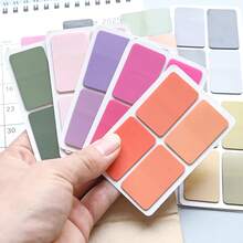 80 Mini Sticky Notes, 4 Colors. Portable Student Note-Taking Sticky Notes, Self-Adhesive And Easy To Use, Suitable For Office, Home, And School. Multiple Styles Available. A Handy Office Assistant, School Supplies, And A Must-Have For Back To School. - Square Sticky Note - View 8