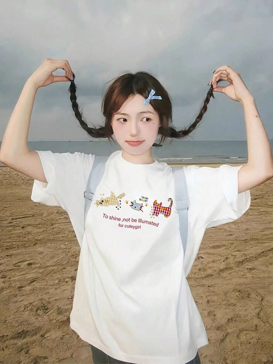 Women T-Shirts - White - View 1