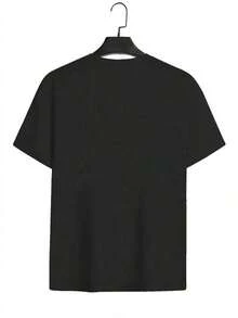 Camiseta Gráfica de Celebración Olímpica de Anthony Edwards _ Camiseta de Baloncesto de Alta Calidad y Peso Pesado F - Negro - Ver 2
