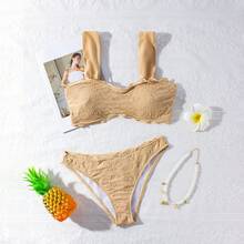 New 2026 Bikini, High-End Two-Piece Swimsuit, Large - 黑色 - View 4