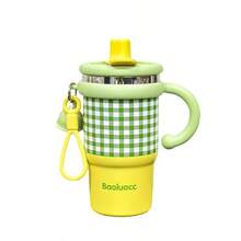 1 chiếc cốc giữ nhiệt hai lớp kiểu dáng mới, có ống hút, dung tích lớn, dễ mang theo. - Nhiều màu - Xem 3