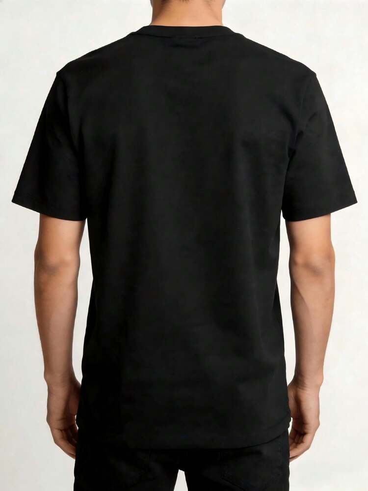 Me gusta cómo enciende los fuegos artificiales. Camiseta divertida estilo pareja para el Día de la Independencia. Camiseta estampada para hombre. Camiseta divertida. 100% algodón. Tallas S-XXXXXL. - Negro - Añade 3