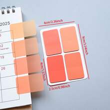 80 Mini Sticky Notes, 4 Colors. Portable Student Note-Taking Sticky Notes, Self-Adhesive And Easy To Use, Suitable For Office, Home, And School. Multiple Styles Available. A Handy Office Assistant, School Supplies, And A Must-Have For Back To School. - Square Sticky Note - View 23