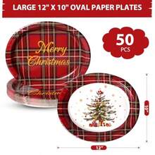 Festive Party Tableware - Red - View 3