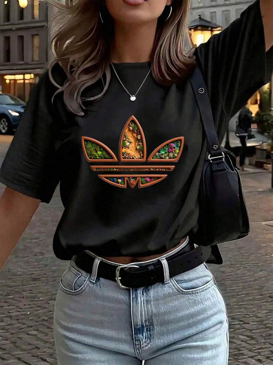 Women T-Shirts - Black - View 1