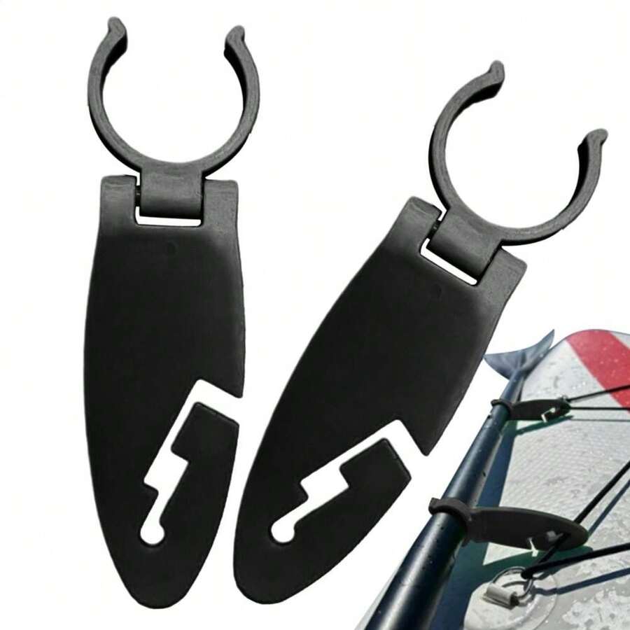 2 Kẹp ván chèo cao cấp có thể mở rộng, điều chỉnh được, kẹp cố định ván chèo chắc chắn, kẹp vây đứng lướt sóng. - Nhiều màu - Xem 1