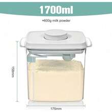 Baby Formula Container - White - View 4