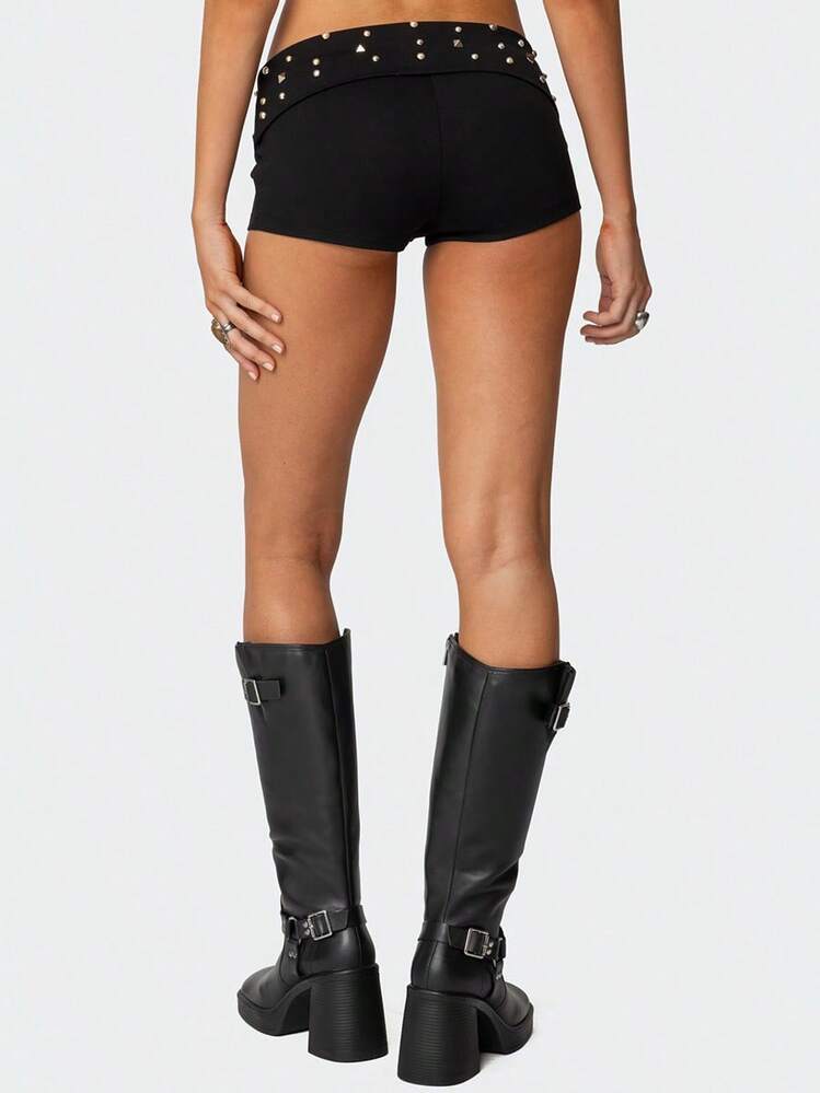Women Shorts - Black - View 6