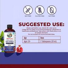 Miriyalyad Mary Ruth's Daily Liquid Hair Formula, Sugar Free Blueberry Pomegranate Flavor, Thicker Hair & Skin Support, 450ML Vegan Supplement - 3 cái - Xem 4
