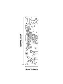30 buah Pembatas Buku Idul Adha dengan Seni Garis Hitam Putih yang Indah, Kesempatan Mewarnai Kreatif untuk Melukis dengan Tangan. Sempurna untuk Mendekorasi Halaman Buku dan Menambahkan Warna Cerah dan Hidup pada Bahan Bacaan Anda. - MultiWarna - View 6