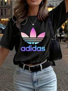Women T-Shirts - 黑色 - 查看 1