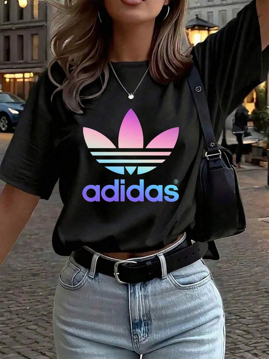 Women T-Shirts - 黑色 - 查看 1