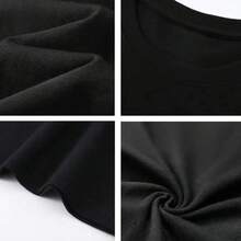 Extra Large Glamour Medusa T-Shirt, Chic Ladies Shirt With Snake Hair, Elegant Glasses - 白色 - 查看 5