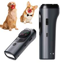 Rechargeable Dual-Head Ultrasonic Anti-Barking Device, Effectively Prevents Dog Barking And Trains Dogs - Black - View 3