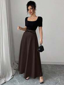 Women Midi Dresses - Multicolor - View 7