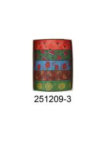 Set de 5 rollos/caja de cinta washi deliciosa con temática de frutas, diseños de estampados de diferentes frutas, cinta decorativa adecuada para hacer diarios DIY, scrapbooks, tarjetas y decoración de cajas de regalo - Multicolor - Ver 12