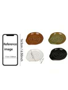 1 pieza/4 piezas Reposaespátulas de cerámica para la estufa, accesorio de decoración de estilo granja moderna para espátulas, cucharas o pinzas - Multicolor - View 9