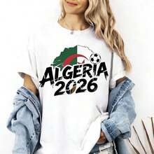France 2026  Supporter T-Shirt, Football Fan T-Shirt With French Flag, 2026 World Cup Supporter Shirt, Gift For The French National Team. Women's T-Shirts - 白色 - 查看 6