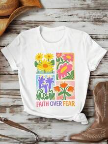 Women T-Shirts - Blanc - View 1