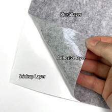 30x100厘米/50x100厘米自粘毛毡贴纸，4种颜色可选，耐磨隔音自粘毛毡布，适用于汽车内饰翻新、脚垫、后备箱保护、家居DIY隔音装饰。 - 靜音毛氈 - 查看 10