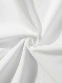 Women's Short-Sleeved T-Shirt, Soft And Breathable, 100% Cotton - Graphic Print With Teacher Theme, Casual Round Neck Top For Back To School Season, Versatile T-Shirt For Educators And Mothers, Teacher T-Shirt. - 白色 - 查看 2