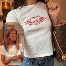 Save The Drama For Your Mom T-Shirt, Friends Rachel Green T-Shirt, TV Show Quote T-Shirt, T-Shirt, Gift For Her,  T-Shirts, Tops, T-Shirts, Comfy T-Shirt. - 白色 - 查看 1