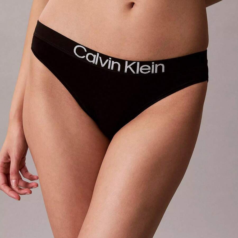 Calvin Klein Bikini de algodón máximo QD5291 - Negro - Ver 1