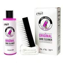 IMKU Sneaker Cleaning Kit - 220ml Cleaner With Brush And Microfiber Cloth, Suitable For Sneakers, PU, Canvas And White Shoes - Pink - View 7