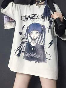 Women T-Shirts - [White] - View 7