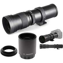 420-800mm Super Telephoto Lens Kit - Includes 2X Teleconverter For Up To 1600mm, Compatible With EF/EF-M/R, F, A, And Other T2 Mount Cameras - View 1