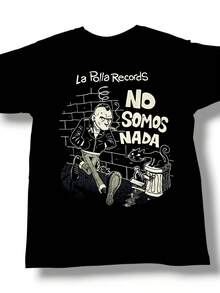 La Polla Records Men's T-Shirt - With An Iconic Design And A Round Neck, This Shirt Is Suitable For Casual Occasions Like Concerts. Made Of Breathable Fabric, It's Suitable For Everyday Wear, Unisex, And A Great Gift And Collector's Item. Loose And Comfortable. - Back - View 1