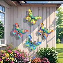 Creative New Acrylic Butterfly Home & Outdoor Wall Hanging Decor Crafts - Multicolor - View 1