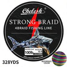 Chelesh 1000 Yards/914 Meters, 4-Strand Braided PE Fishing Line, Available In Color And Olive Green, Fishing Tools, Fishing Gift - Multicolor - View 56