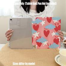 亚克力三折高透明平板电脑保护套，带笔槽。兼容 iPad 5/6 Pro、7 Pro、SE/Pro；MatePad 全尺寸；荣耀 V9/X9/GTPro 全系列；S6Lite/S7/S8/S9/S10/A8/A9 全系列平板电脑保护套。 - 彩色 - 查看 9