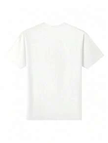 Elegante camiseta gráfica para mujer con escudo de la bandera mexicana, estampado de fútbol y estrellas, y tipografía MÉXICO en negrita. Ideal para apoyar el partido y para lucir un estilo patriótico veraniego. J8XS - Blanco - Ver 4