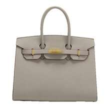 Palm Pattern Platinum Bag, High-End Ladies Handbag, Fashion Commuter Tote Bag, Female Wholesale - White (gift Box/gift Bag) - View 6