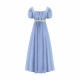 2201 Short Bridgeton Light Blue Skirt